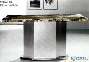 011款歐式豪華風(fēng)格不銹鋼大理石餐桌!_家居家具_世界工廠網(wǎng)中國產(chǎn)品信息庫