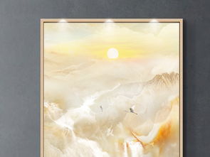 九魚精品大理石石紋中式豪華玄關(guān)背景墻賞析